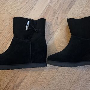 UGG Classic Femme Toggle Wedge Boots